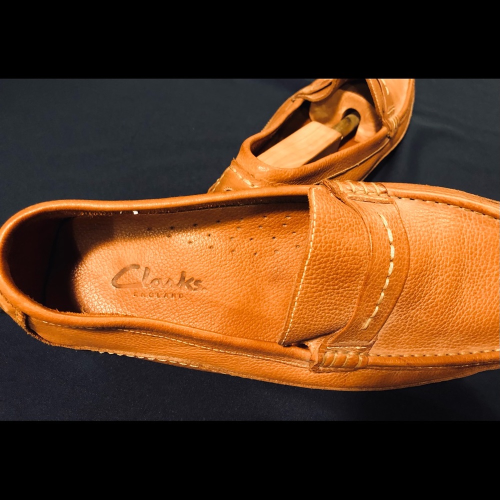 Clarks Men’s Genuine Leather Casual Driving Shoes/Moccasins